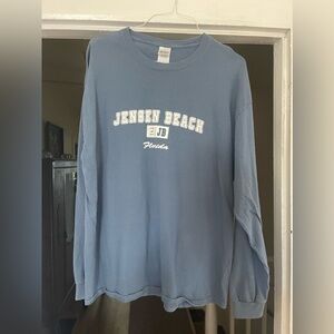 XL Blue Jensen Beach, FL Long Sleeve